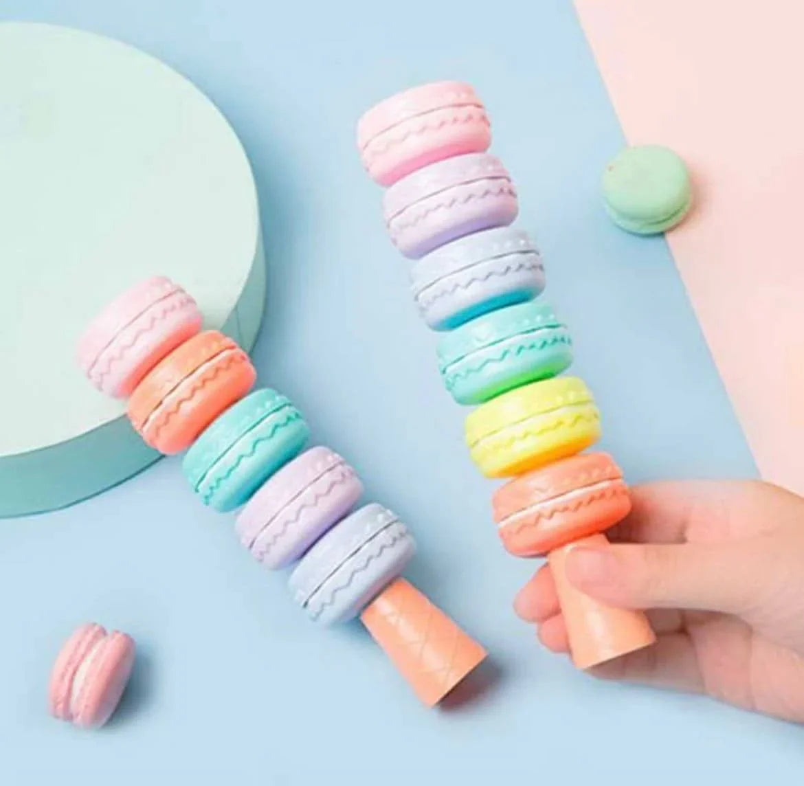 Macaron: Pastel 6 Highlighter Set