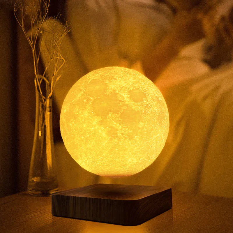 Orbit: Luxe Floating Moon Lamp