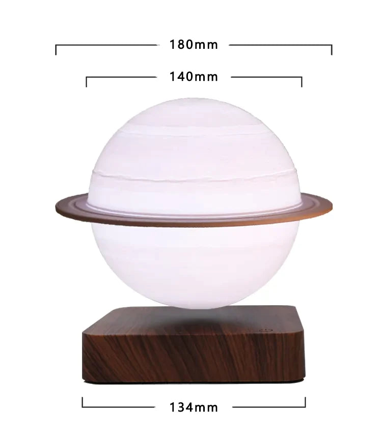 Elysium: Floating Saturn Lamp