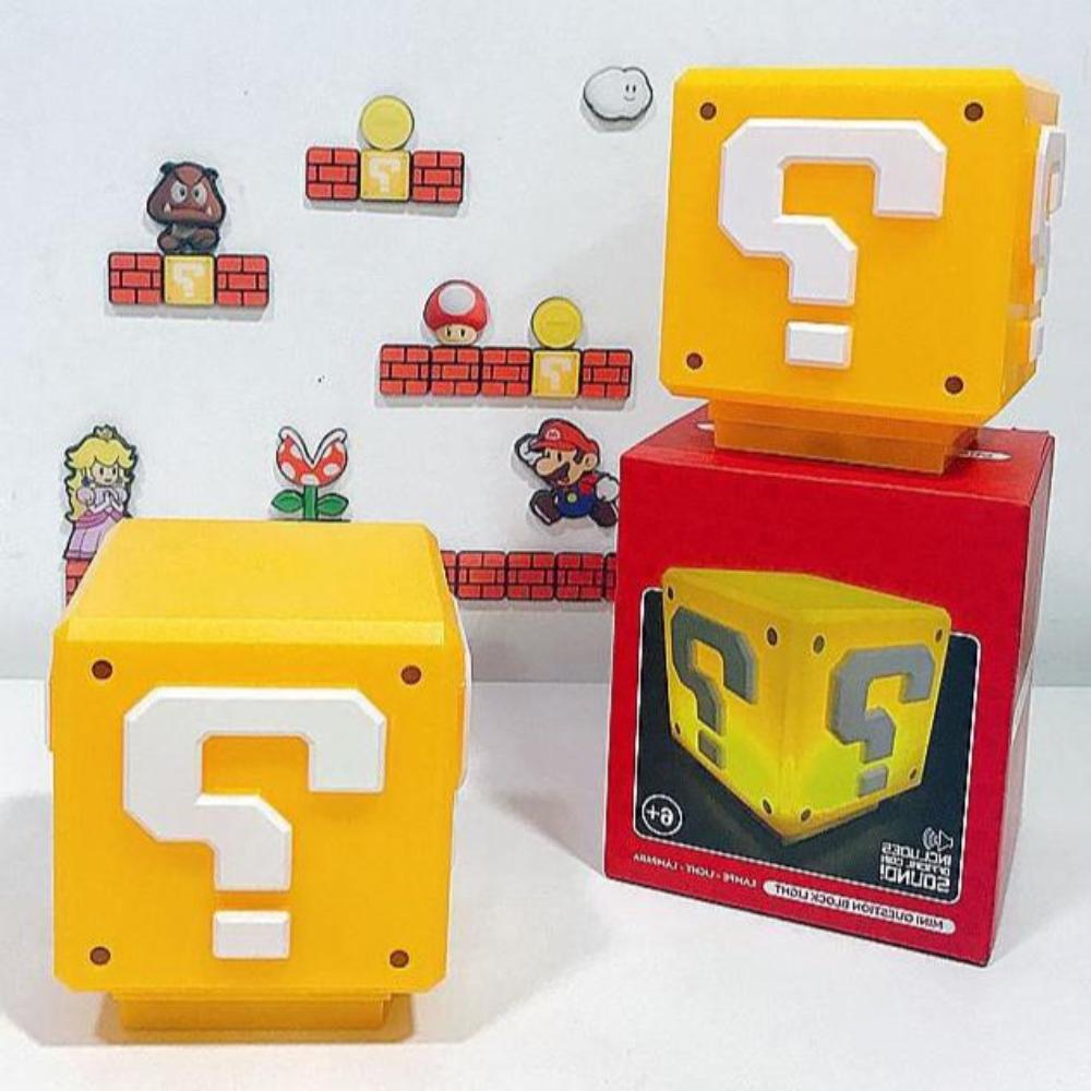 1UP: Super Mario Question Block Creative LED Lamp