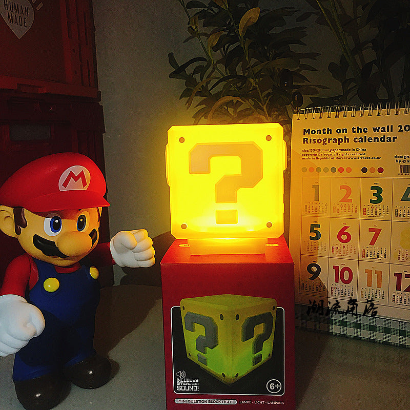 1UP: Super Mario Question Block LED Lamp