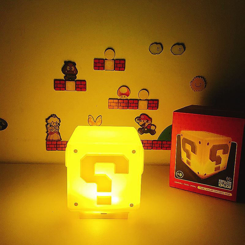 1UP: Super Mario Question Block LED Lamp