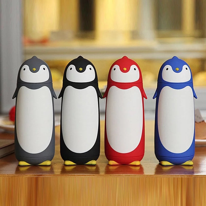 PengiSip: Adorable Penguin Thermos Bottle (300ml)