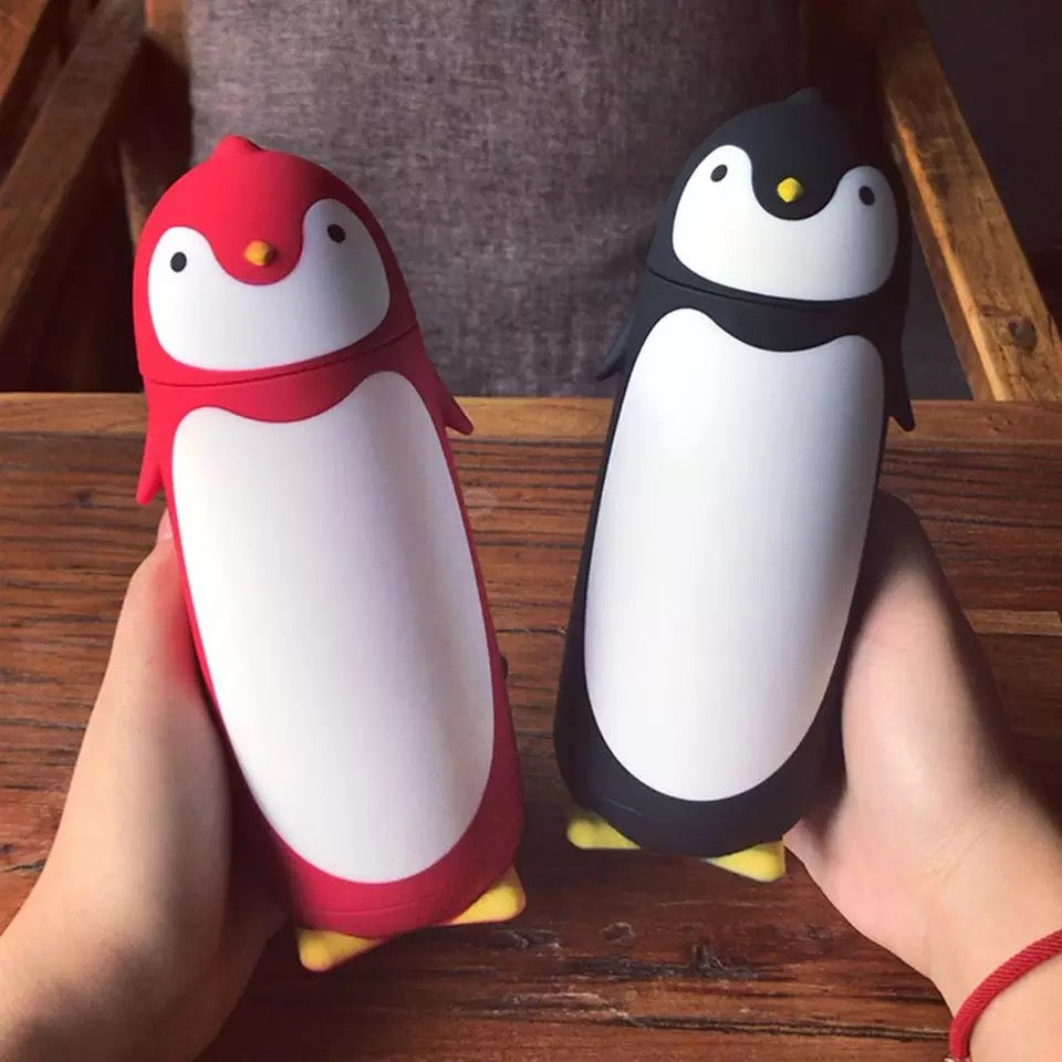 PengiSip: Adorable Penguin Thermos Bottle (300ml)