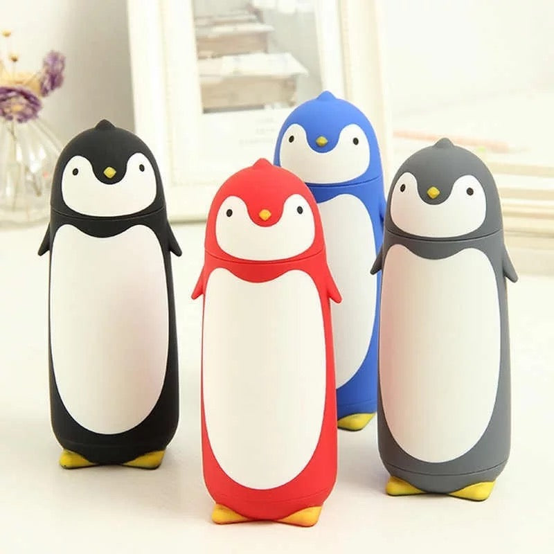 PengiSip: Adorable Penguin Thermos Bottle (300ml)