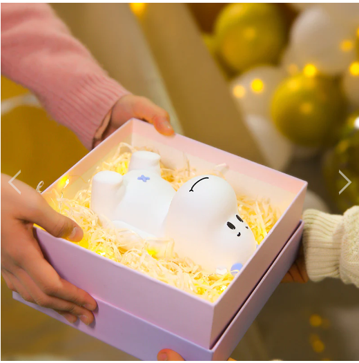 Mooo: Portable Squishy Cow Lamp