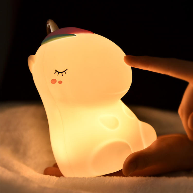 Unico: Cute Unicorn Silicone LED Lamp