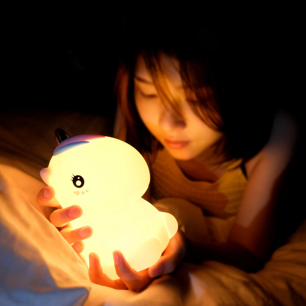 Unico: Cute Unicorn Silicone LED Lamp