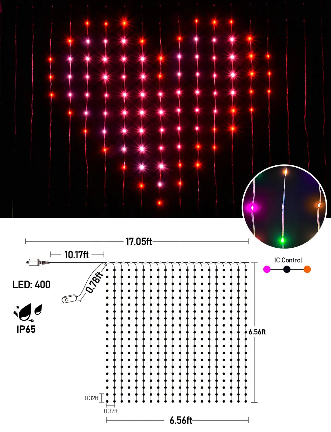 Pixelo: Smart ARGB Curtain Light