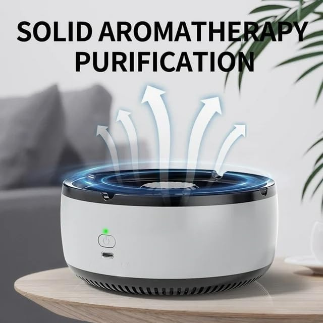 Puffee: Smokeless Smart Ashtray with Built-In Filter & Air Purifier,  USB Rechargeable Indoor Ashtray for Cigarettes, Ideal for Home, Office & Car Use