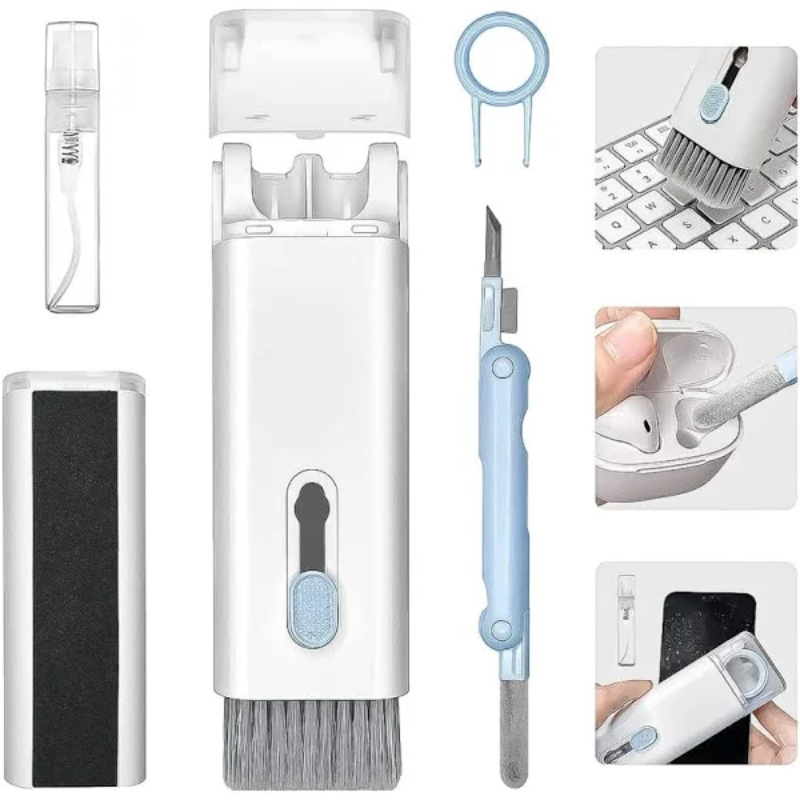 Tech Cleaner CleanTech: 7-in-1 Electronic Gadget Cleaning Tool & Multipurpose Devic