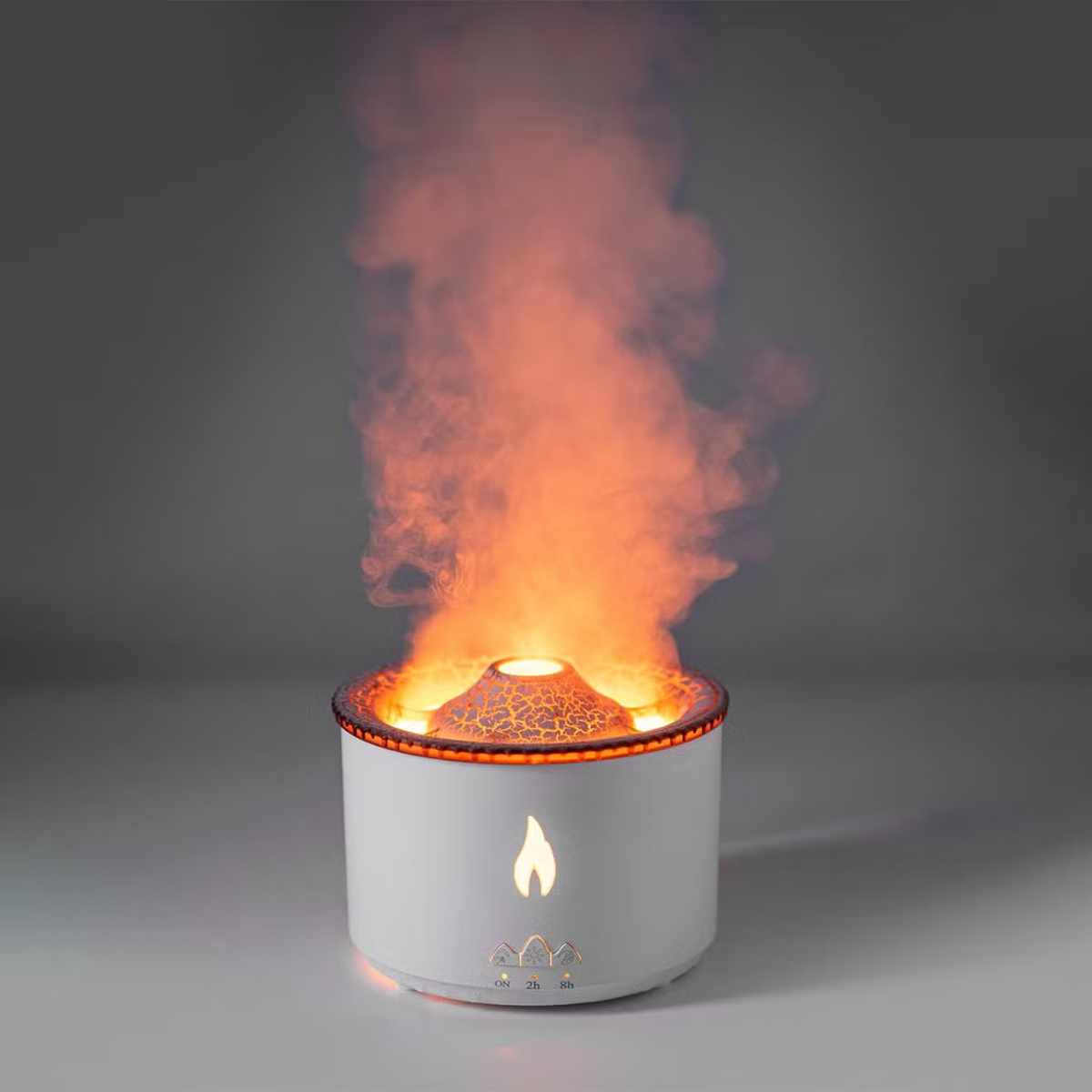 Essence: Enchanting Volcano Humidifier & Aromatherapy Diffuser with Fl