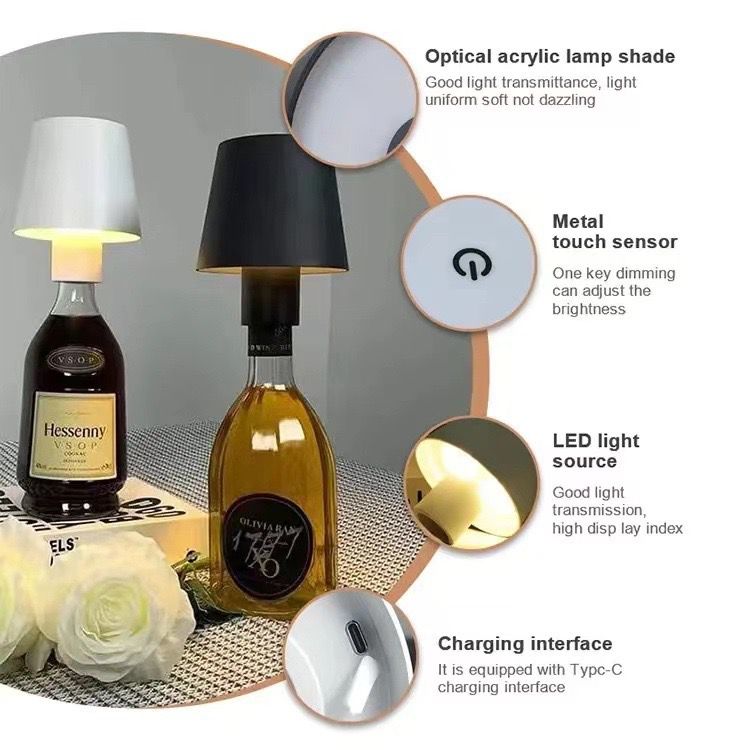 Boozify: Bottle Lamp Topper