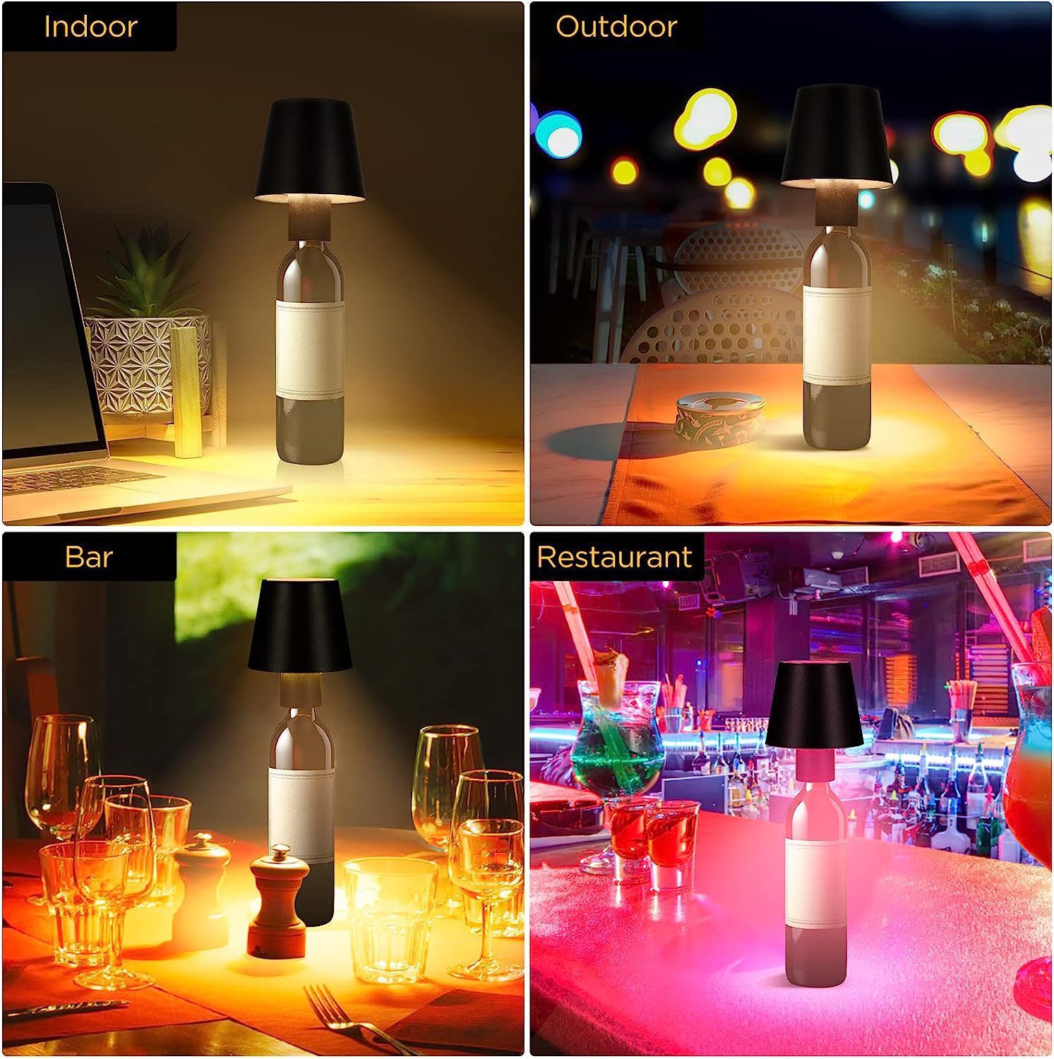 Boozify: Bottle Lamp Topper