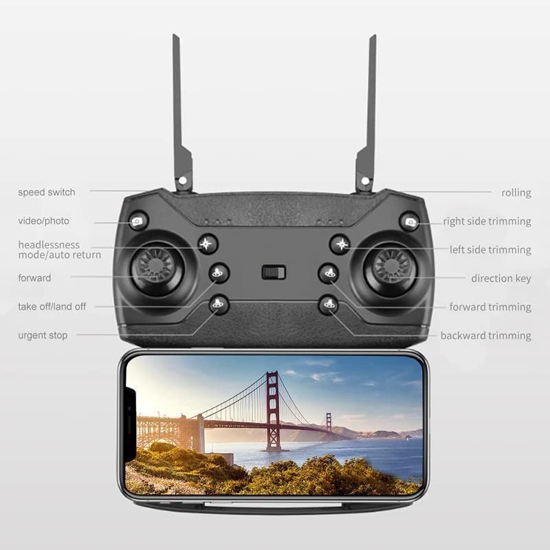 ZoomX: Foldable Drone with WiFi Camera