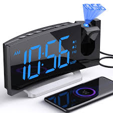 TimeBeam: LED Alarm Clock & FM Radio