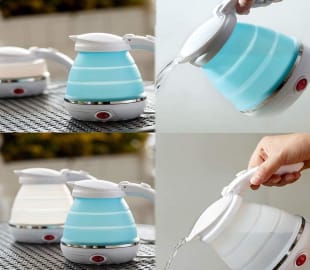 FlexiKettle: Foldable Electric Silicon Kettle