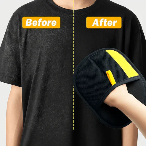 FurFree: Pack of 2 Reusable Electrostatic Pet Hair Removal Glove for Furniture, Carpets, Clothing & Car Seats