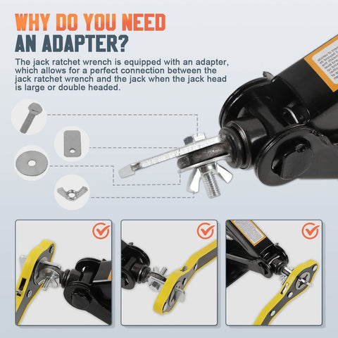 LiftMate: Car Jack & Lug Rachet Wrench Set