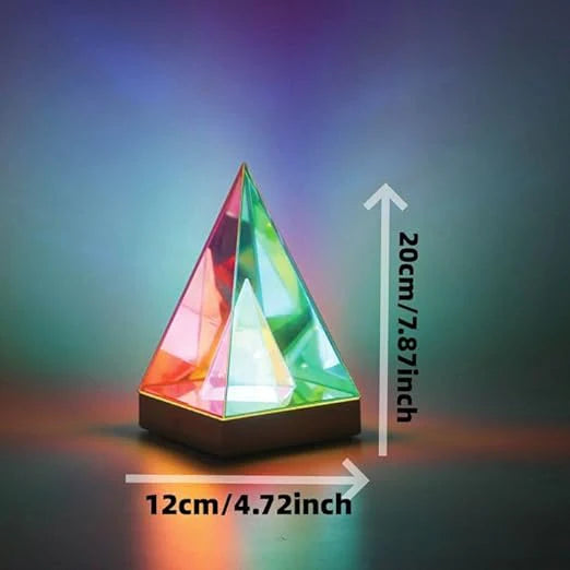 Floyd: 3D Acrylic RGB Prism Lamp