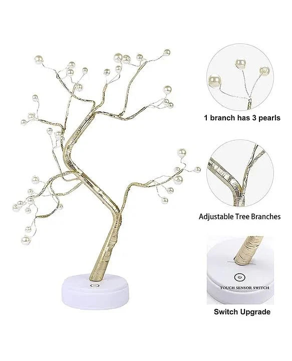 FairyTree: Cozy LED Pearl Bonsai