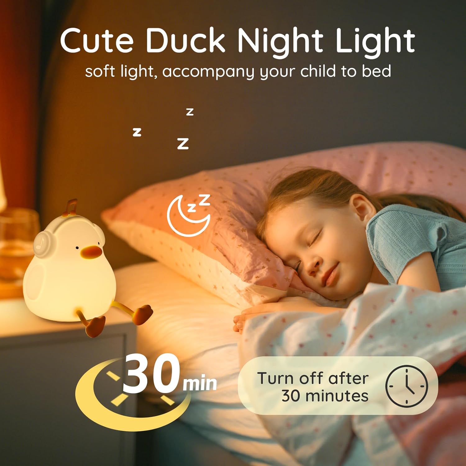 DJDuck: Adorable Silicone LED Lamp