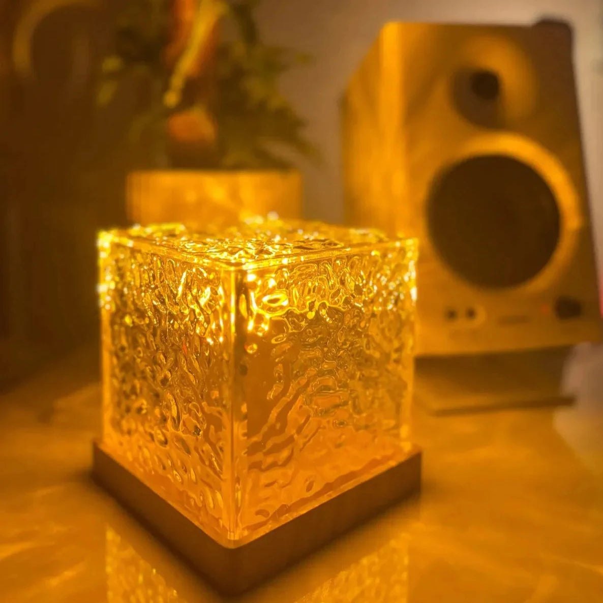 PrismCube: Soothing Ambient Ocean Wave Lamp