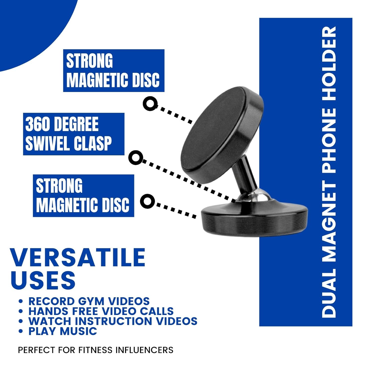 MagTwist: 360° Rotating Magnetic Mobile Holder