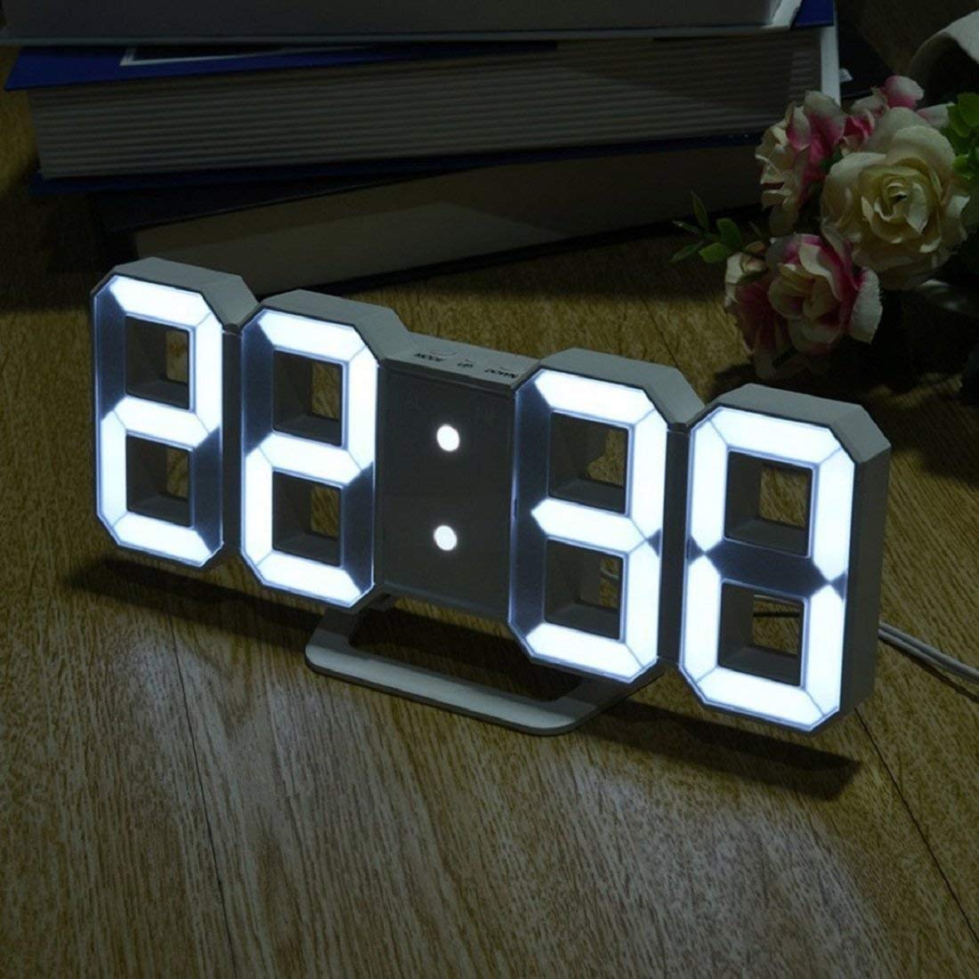 Acry: Pinterest inspired Big Display LED Clock with Alarm